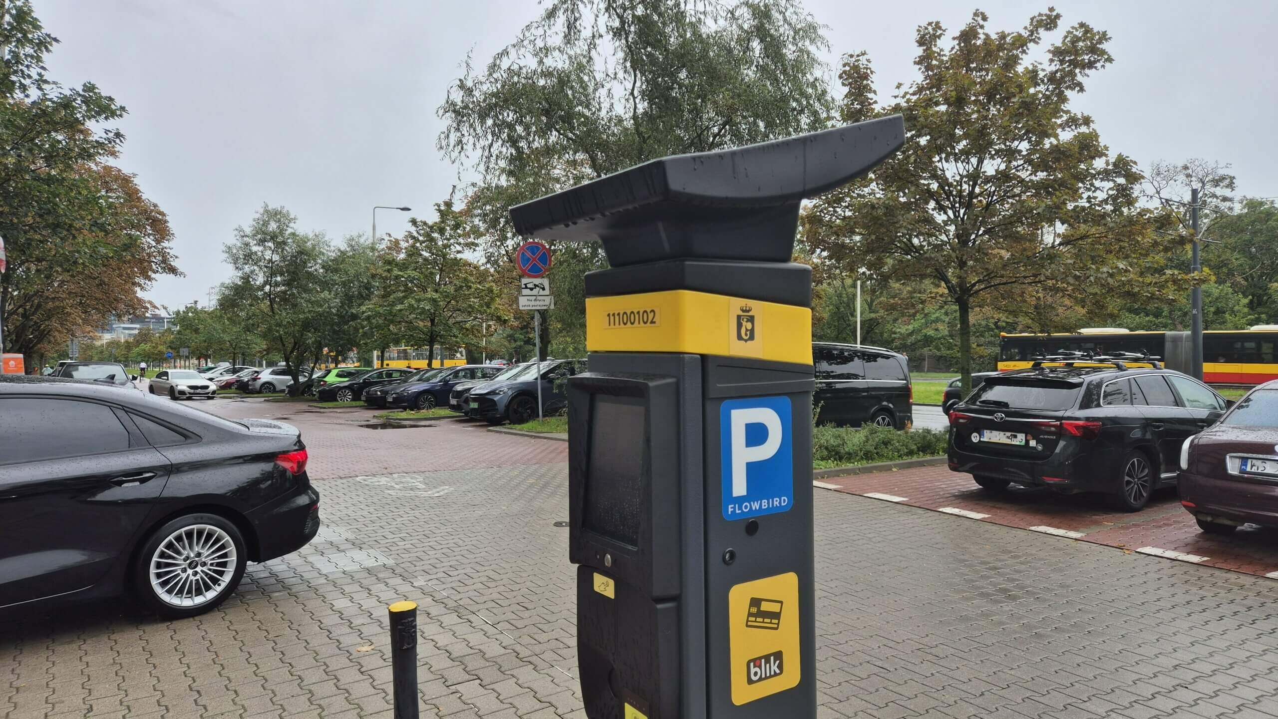 Parkometr Strefy Płatnego Parkowania Niestrzeżonego w Warszawie