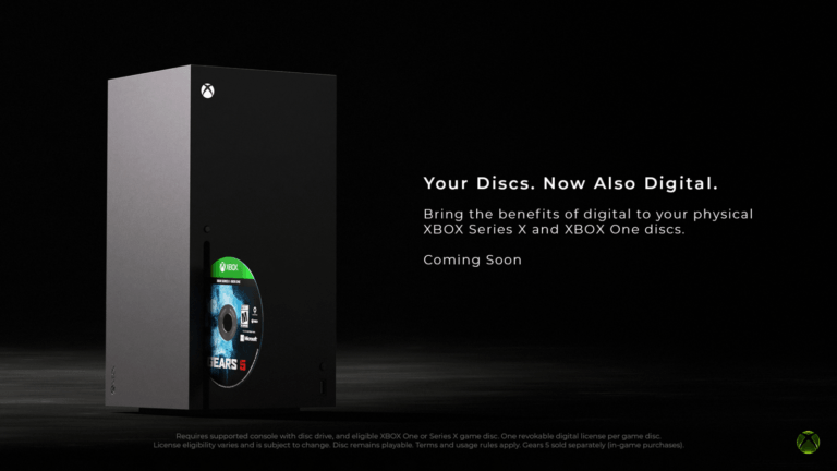 Xbox Disc to Digital – cyfrowa licencja dla gry posiadanej na płycie