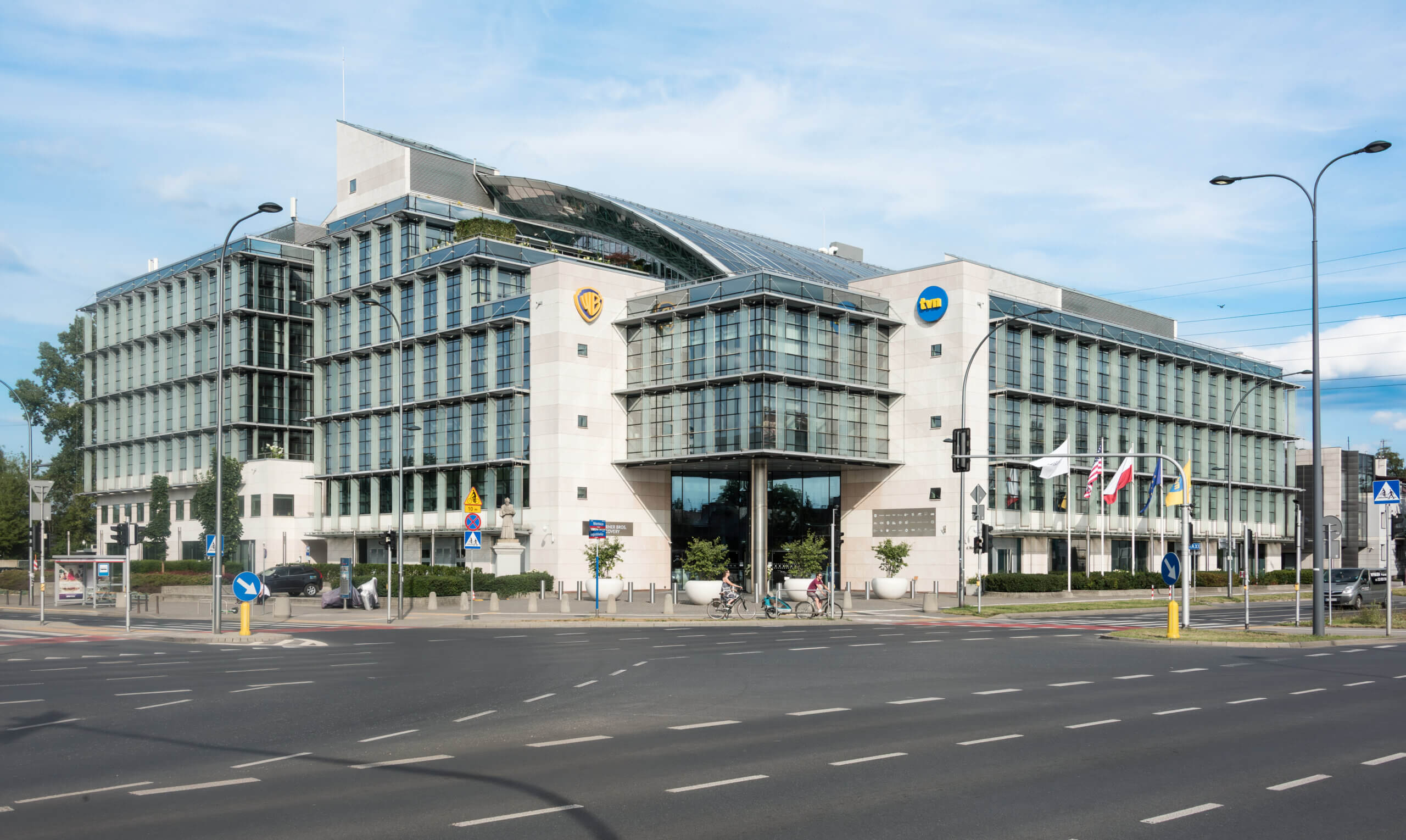 Siedziba TVN przy ul. Wiertniczej 166 w Warszawie