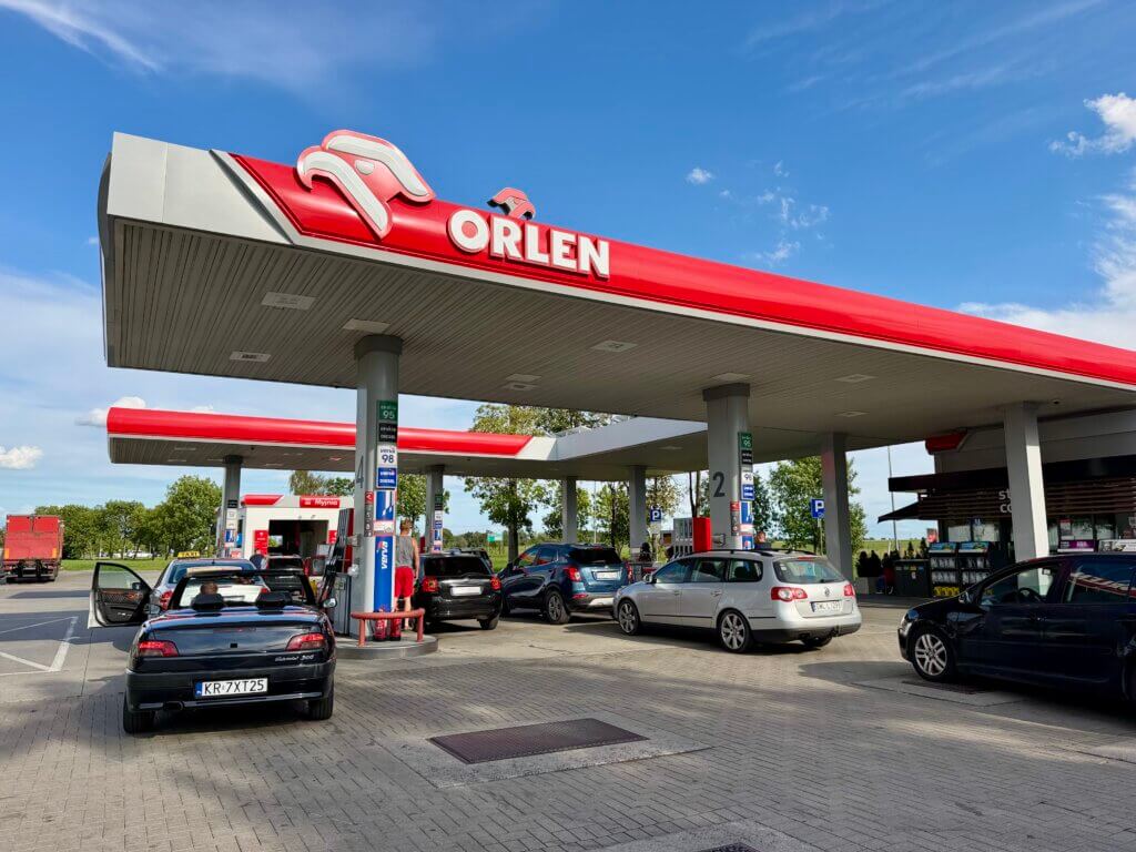 Stacja paliw Orlen w Polsce