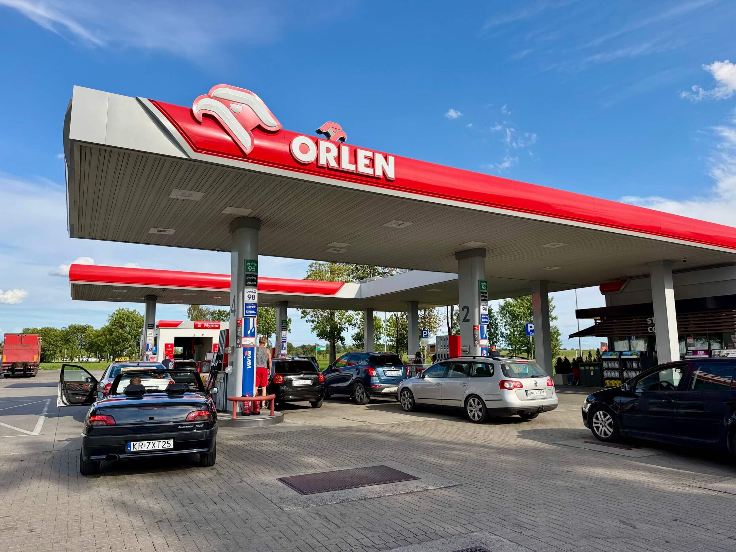 Stacja paliw Orlen w Polsce