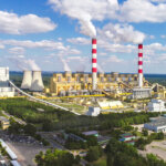 Elektrownia Bełchatów widziana z lotu ptaka