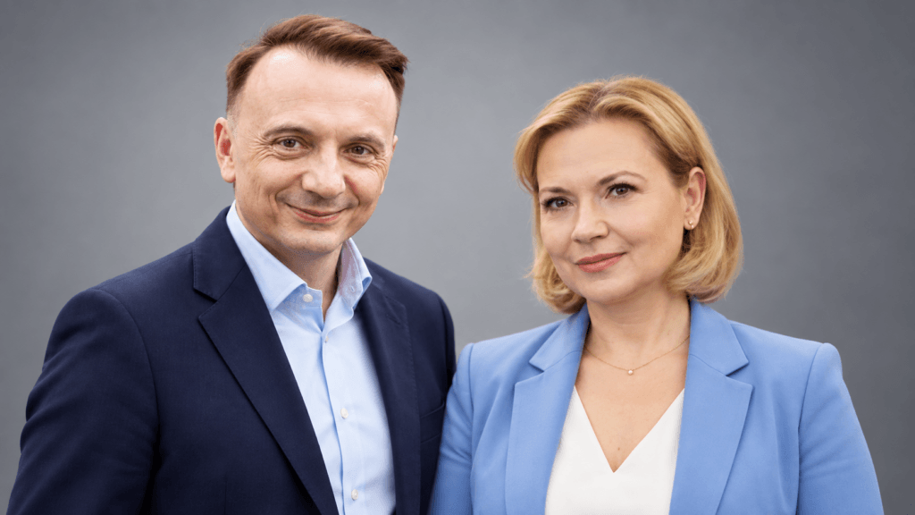 Łukasz Gibała i Monika Piątkowska przed II turą wyborów prezydenta Krakowa