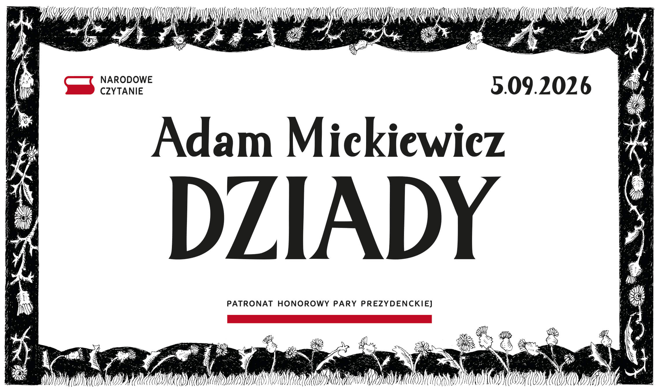 Narodowe Czytanie 2026 – Dziady Adama Mickiewicza w Ursusie