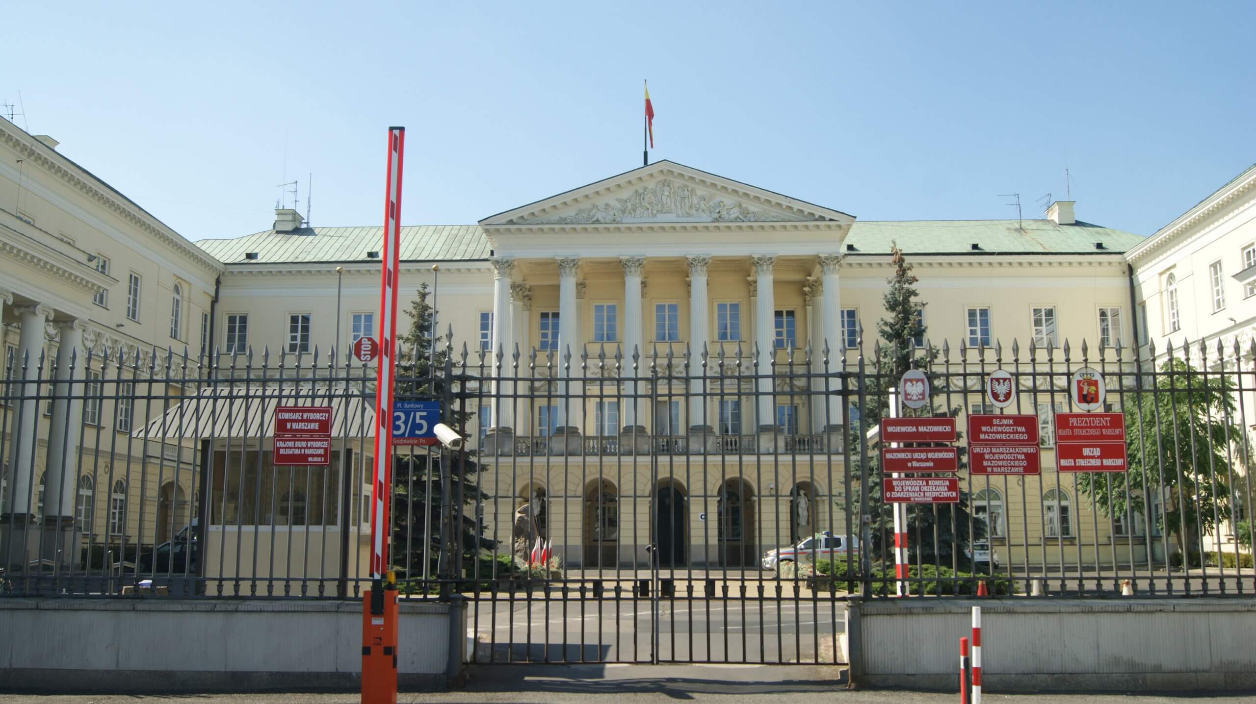 Siedziba Urzędu m.st. Warszawy przy placu Bankowym